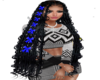 Blue bow+long hair UA