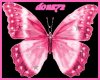 butterfly pink sparkles
