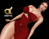 ๔  Wine F Dress
