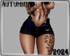 !BlackNblue Open Shorts