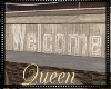 !Q Ocean Welcome Sign