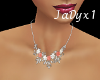 Coral Rose Necklace