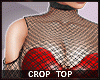 Crop Top Red
