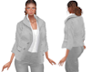 TF* Grey Jacket & Blouse