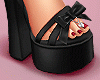 🤍Cherie Black Heels