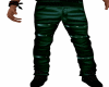 Green LeatherRocker Pant