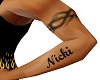 forearm Tat Nicki