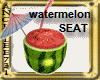WATERMELON SEAT