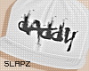 !!S DADDY White Cap