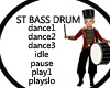 ST  BASS DRUM