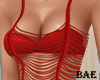 BAE| Red Fringe Dress