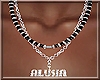 Alusia silver necklace