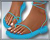B* Blue Sandals