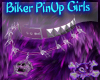 ANARCHY Biker Colar Pink