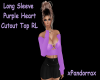 Purple Heart Cutout RL