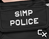 Simp Police Vest Black F