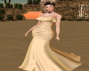 Champagne Sleeveles Gown