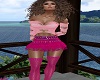 Kia Pink Skirt&Stockings