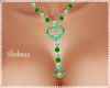 Charming green Necklace