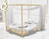 Q. Gold Parisian Bed GA