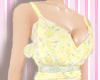 (SV) Lemon Ruffle Dress
