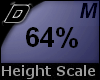 D► Scal Height *M* 64%