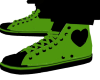 B.F Green Converse