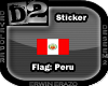 [D2] Flag Peru