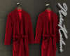 Bathrobes red