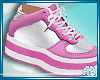 Platform Kicks Girl Pink