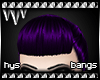 [Hys] Purple: Bangs
