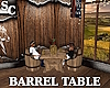 SC Barrel Table & Chairs