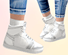 ❄ white sneakers ❄