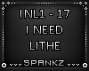 I Need - Lithe