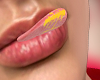 Tongue with Yellow Candy