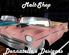malt shop 59,s pink car