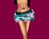 [AngMyl] Skirt Pink/Aqua