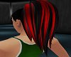 Red&Black ponytail attch