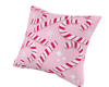 V -Xmas Pink Pillow