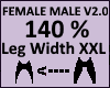 Leg Scaler 140% XXL V2.0