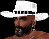White Croco Hat
