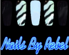 Blu&Bla Zebra V2 Nails