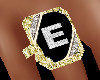 Diamond & Gold Ring "E"