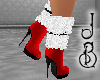 JB Red Xmas Boots