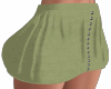 Green Mini Skirt S