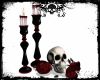 Gothic Candles&Skull