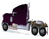purple kenworth truck