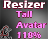 Avatar Resize Tall 118%