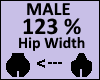 Hip Scaler 123% Male