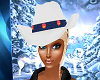 4th of july cowgirl hat